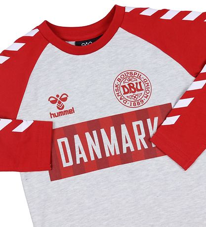 Hummel Bluse - DBU - hmlHooray - Grmeleret/Rd