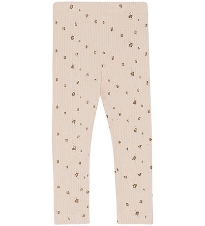 Monsieur Mini Leggings - Mini Chocolate - Off White