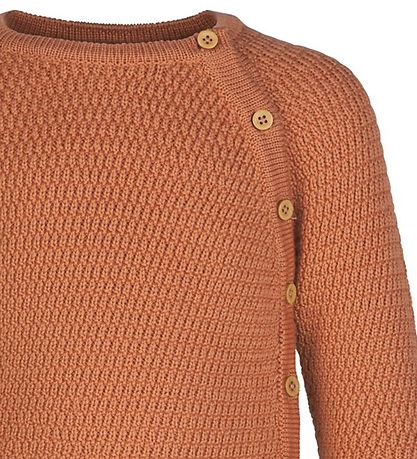 Voksi Cardigan - Uld - Sandstone Peach