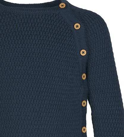 Voksi Cardigan - Uld - Poppy Blue