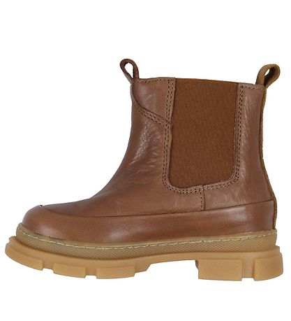 Pom Pom Vinterstvler - Chunky Chelsea Boot - Camel