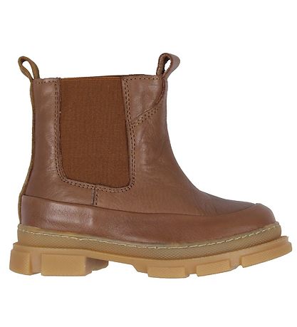 Pom Pom Vinterstvler - Chunky Chelsea Boot - Camel