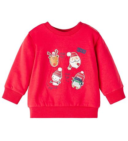 Name It Sweatshirt - NbnRuddle - Jester Red