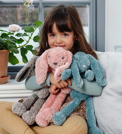 Teddykompaniet Bamse - Bunnies Vera - 38 cm - Vaflet Rosa