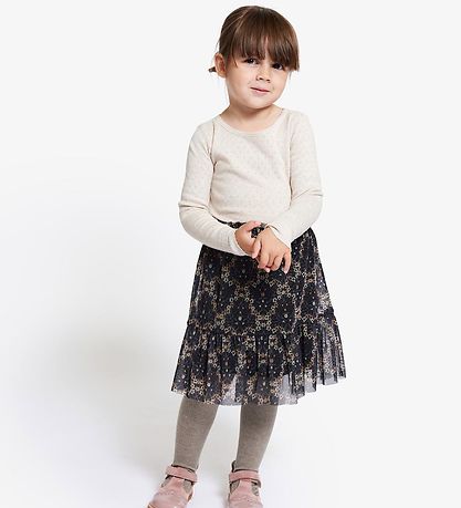 Noa Noa miniature Nederdel - Mini Girl Pixie - Black/Brown