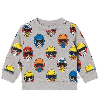 Stella McCartney Kids Sweatshirt - Grmeleret m. Hjelme