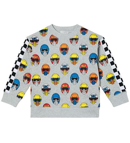 Stella McCartney Kids Sweatshirt - Grmeleret m. Hjelme