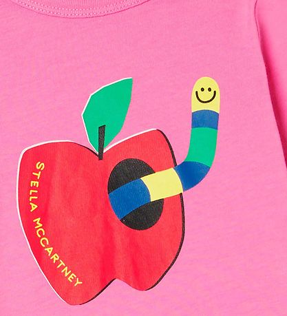Stella McCartney Kids Bluse - Pink m. Print