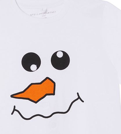 Stella McCartney Kids T-shirt - Hvid m. Snemand