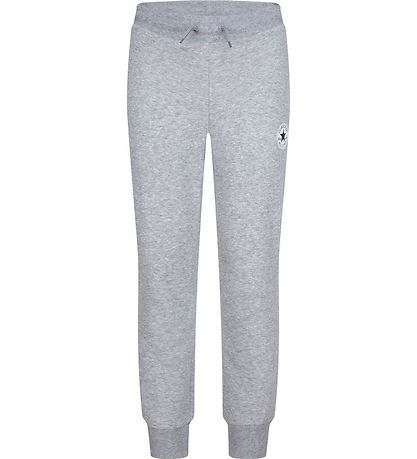 Converse Sweatpants - Terry Pant - Grey Heather/Black