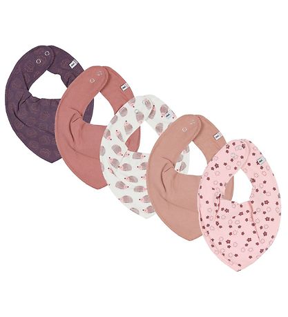 Pippi Baby Hagesmæk - 5-Pak - Old Rose