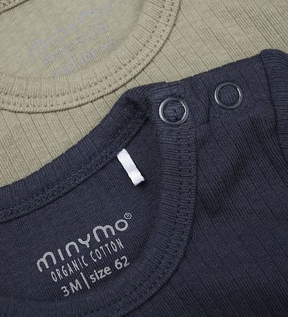 Minymo Body l/ - 2-Pak - Dark Navy