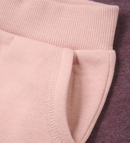 Minymo Sweatpants - 2-Pak - Misty Rose