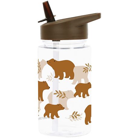 A Little Lovely Company Drikkedunk m. Sugerør - 450ml - Bears