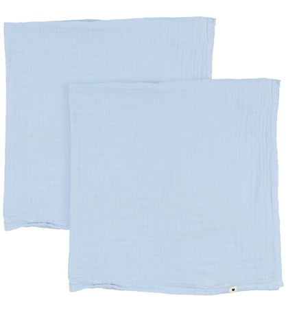 BIBS Stofbleer - 2-pak - 70x70 cm - Baby Blue