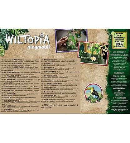 Playmobil Wiltopia - Regnskovs-natlampe - 71009 - 69 Dele