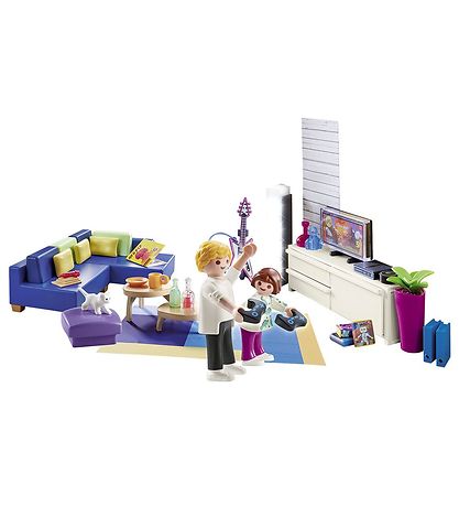 Playmobil City Life - Stue - 70989 - 71 Dele