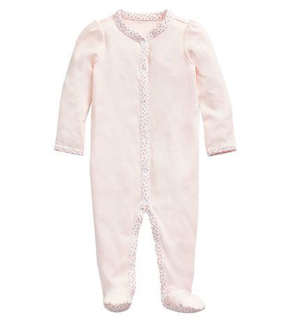 Polo Ralph Lauren Heldragt - Lyserød m. Blomster