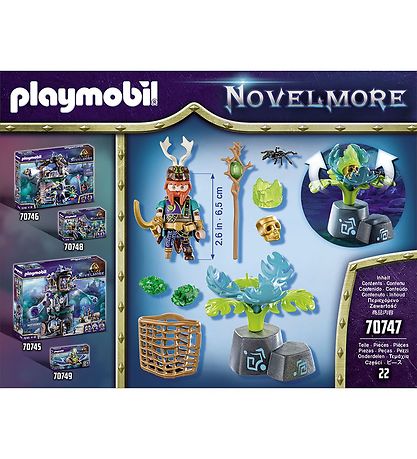 Playmobil Novelmore - Violet Vale: Plantemagiker - 70747 - 22 De