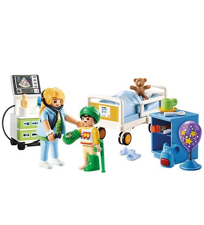 Playmobil City Life - Hospitalsstue Til Brn - 70192 - 47 Dele