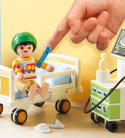 Playmobil City Life - Hospitalsstue Til Brn - 70192 - 47 Dele