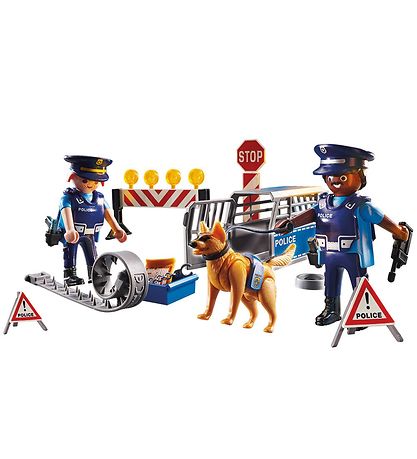 Playmobil City Action - Politivejsprring - 6924 - 48 Dele