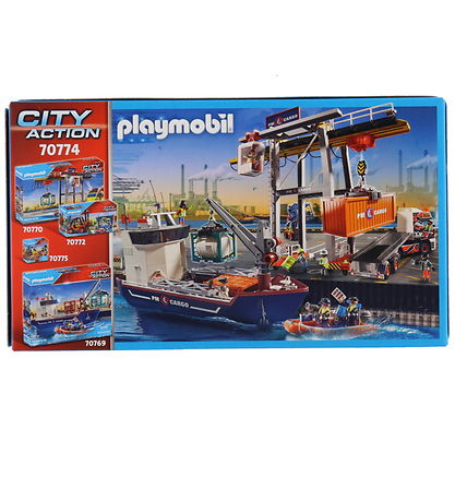 Playmobil City Action - Containerproducent - 70774 - 60 Dele