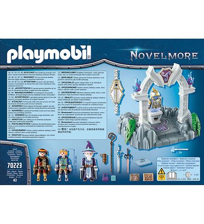 Playmobil Novelmore - Tidens Tempel - 70223 - 43 Dele