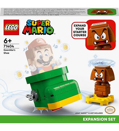 LEGO Super Mario - Goombas Sko 71404 - Udvidelsesst - 76 Dele