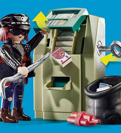 Playmobil City Action - Politimotorcykel: Forflgelse Af Penger