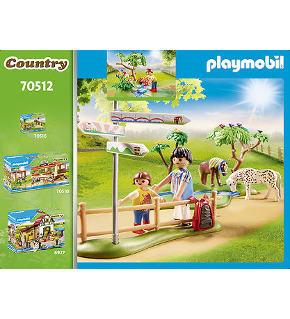 Playmobil Country - Festlig Ponyudflugt - 70512 - 55 Dele