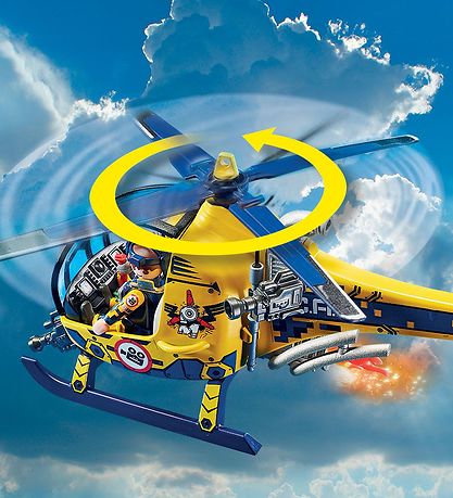 Playmobil Air Stuntshow - Filmhold-Helikopter - 70833 - 36 Dele