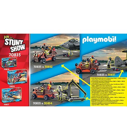 Playmobil Air Stuntshow - Mobil Reparationsservice - 70835 - 54
