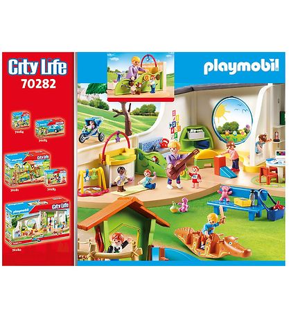 Playmobil City Life - Børnehavegruppe - 70282 - 40 Dele