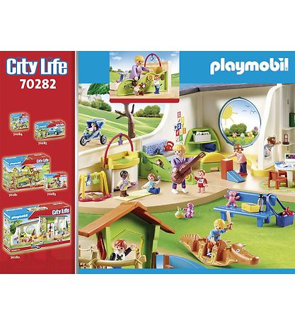 Playmobil City Life - Brnehavegruppe - 70282 - 40 Dele