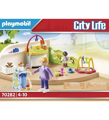Playmobil City Life - Børnehavegruppe - 70282 - 40 Dele