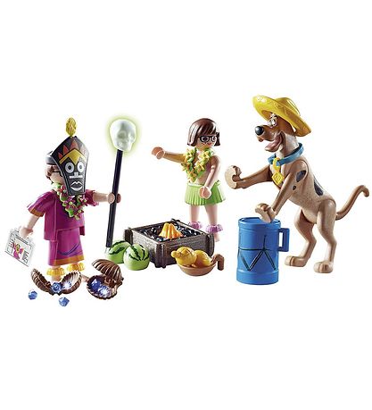 Playmobil Scooby-Doo - Eventyr Med Witch Doctor - 70707 - 46 Del
