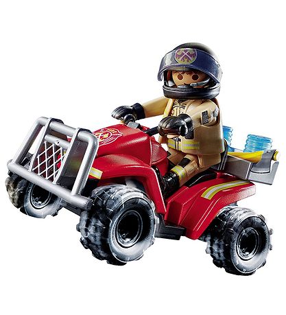 Playmobil City Action - Brandvsen - Speed Quad - 71090 - 20 Del