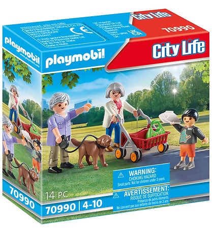 Playmobil City Life - Bedsteforldre Med Brnebrn - 70990 - 14