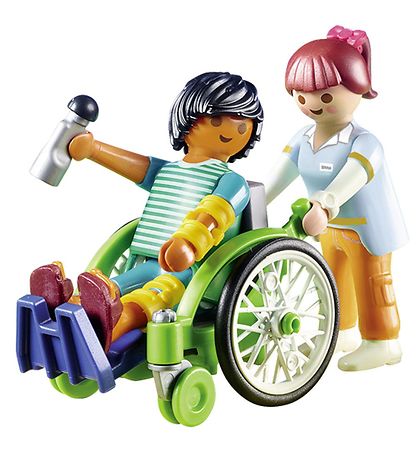 Playmobil City Life - Patient I Krestol - 70193 - 20 Dele