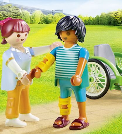 Playmobil City Life - Patient I Krestol - 70193 - 20 Dele