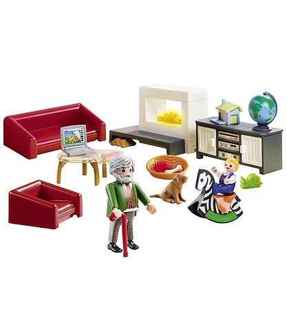 Playmobil Dollhouse - Hyggelig Stue - 70207 - 36 Dele