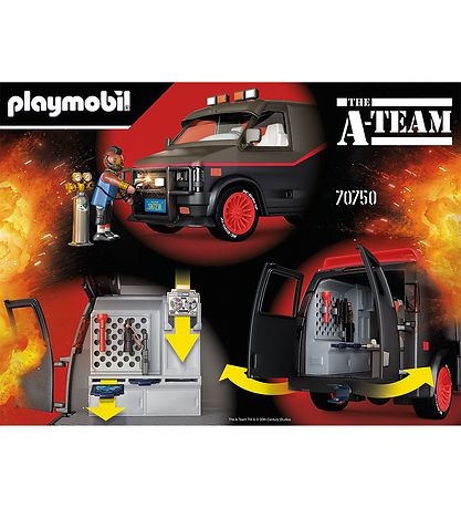 Playmobil - The A-Team Van - 70750 - 69 Dele
