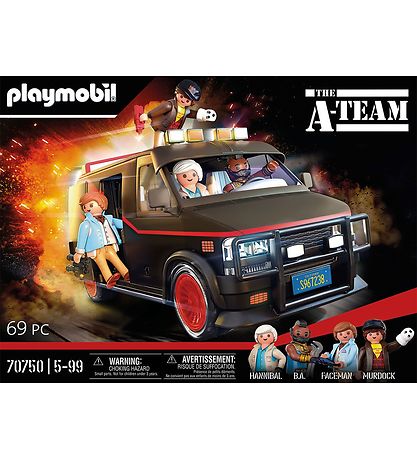 Playmobil - The A-Team Van - 70750 - 69 Dele