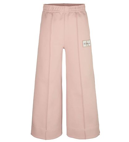 Calvin Klein Sweatpants - Active Wide Leg Sweatpants - Pink Bloo