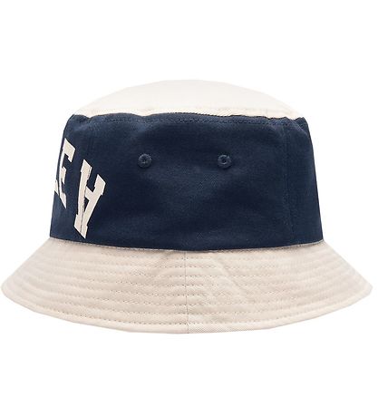 Wood Wood Bøllehat - Val Arch Bucket Hat - Beige/Navy