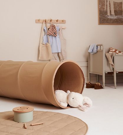 Kids Concept Legetunnel - 150 cm - Beige