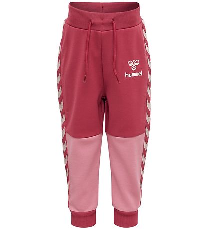 Hummel Bukser - hmlOlek - Earth Red/Rosa m. Slv