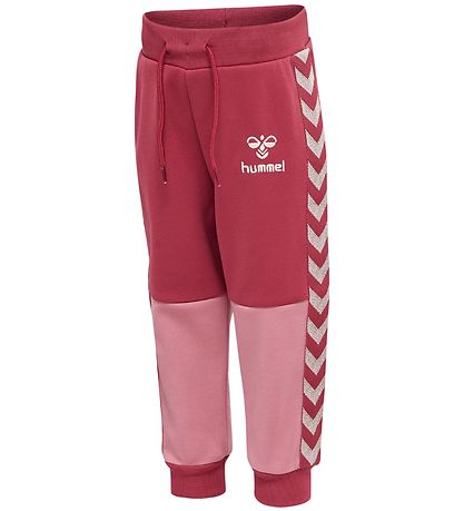 Hummel Bukser - hmlOlek - Earth Red/Rosa m. Slv