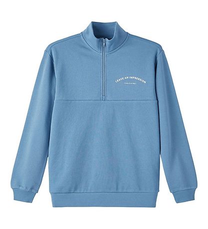 LMTD Sweatshirt - NlmRikos - Captains Blue m. Lynlse